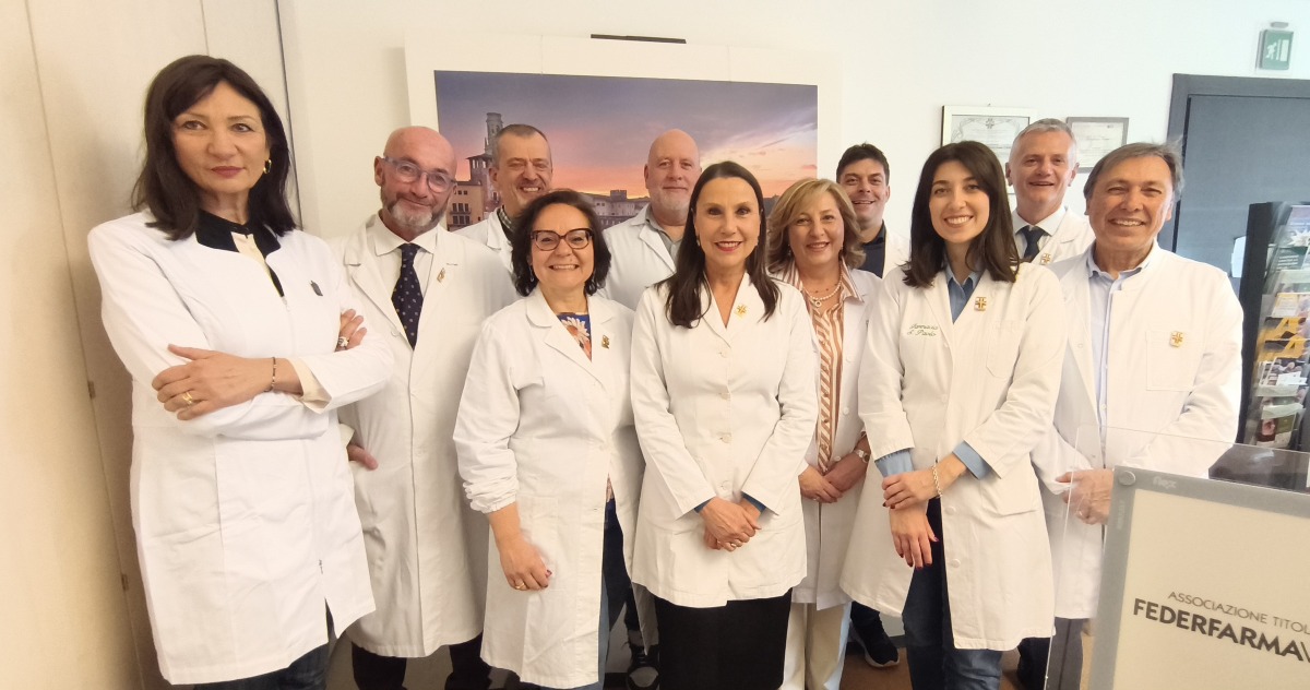 Elezioni a Federfarma Verona triennio 2026-29, riconfermati vertice e squadra  